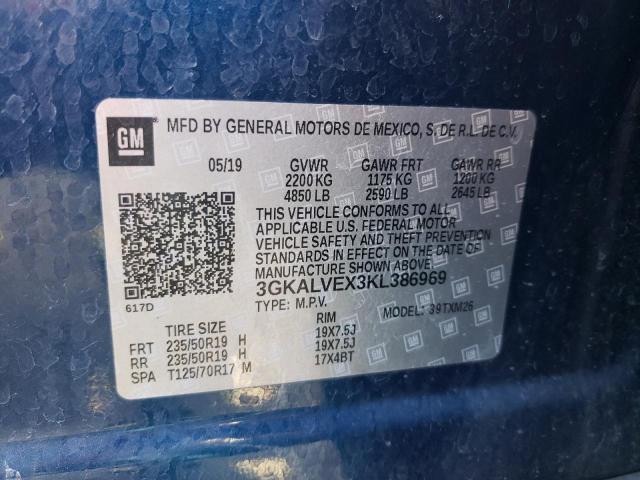 Photo 10 from auction – 2019 GMC TERRAIN SL with VIN 3GKALVEX3KL386969
