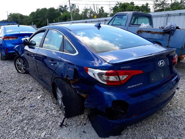 Photo 3 from auction – 2017 HYUNDAI SONATA SE with VIN 5NPE24AF5HH519196