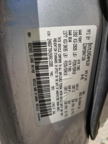 Photo 10 from auction – 2006 CHRYSLER PACIFICA L with VIN 2A8GF78426R613385