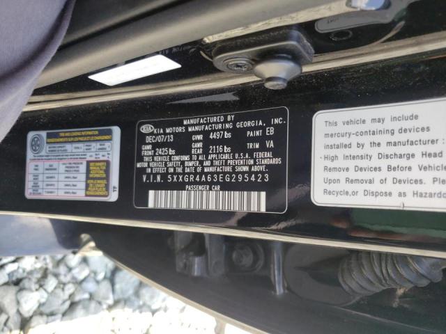 Photo 10 from auction – 2014 KIA OPTIMA SX with VIN 5XXGR4A63EG295423