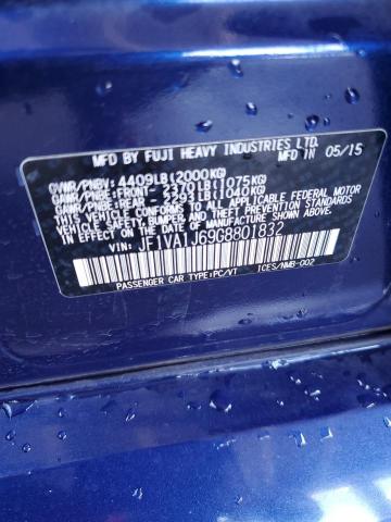 Photo 10 from auction – 2016 SUBARU WRX LIMITE with VIN JF1VA1J69G8801832