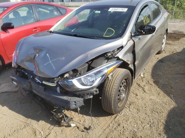 Photo 2 from auction – 2016 HYUNDAI ELANTRA SE with VIN 5NPDH4AE2GH752372