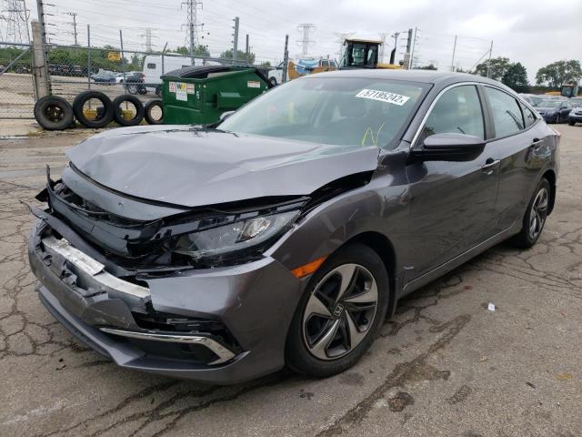 Photo 2 from auction – 2019 HONDA CIVIC LX with VIN 19XFC2F61KE018770