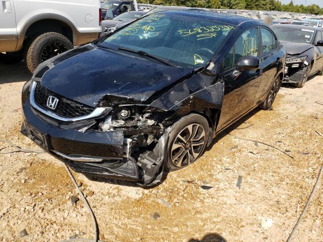 Photo 2 from auction – 2013 HONDA CIVIC EX with VIN 19XFB2F85DE034090