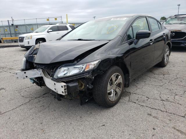 Photo 2 from auction – 2015 HONDA CIVIC LX with VIN 2HGFB2F56FH502651