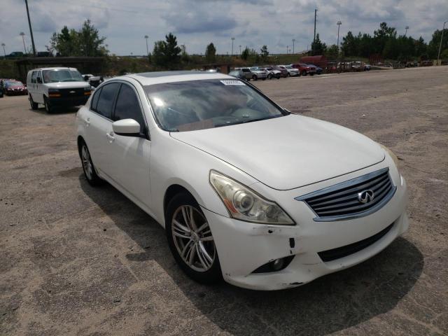 INFINITI G37 BASE 2011 with VIN JN1CV6AP2BM507333 - Photo from auction