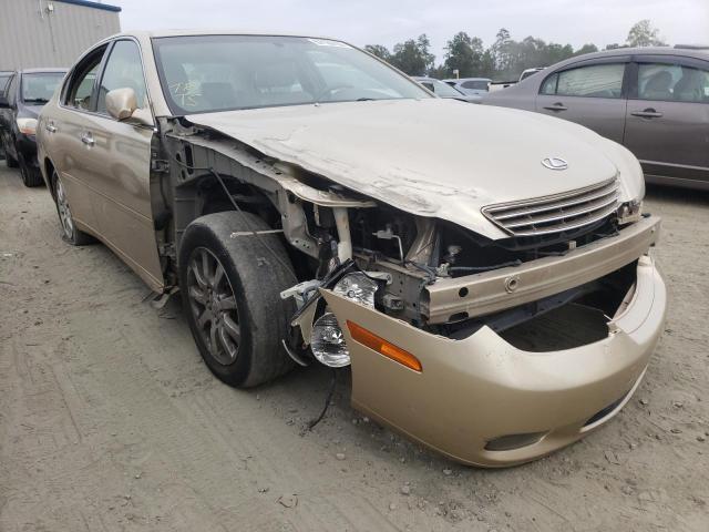 LEXUS ES 300 2002 with VIN JTHBF30G620083215 - Photo from auction