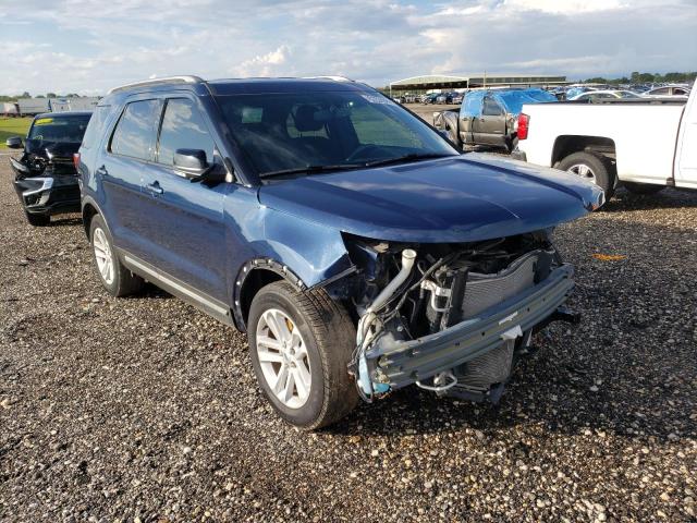 FORD EXPLORER X 2017 with VIN 1FM5K7D89HGD85632 - Photo from auction