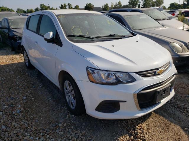 CHEVROLET SONIC 2018 with VIN 1G1JG6SH6J4110320 - Photo from auction