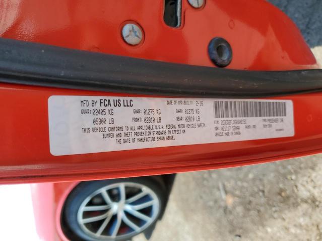 Photo 10 from auction – 2016 DODGE CHALLENGER with VIN 2C3CDZFJXGH202151