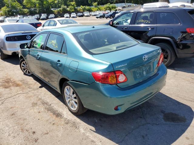 Photo 3 from auction – 2009 TOYOTA COROLLA BA with VIN 2T1BU40EX9C135652
