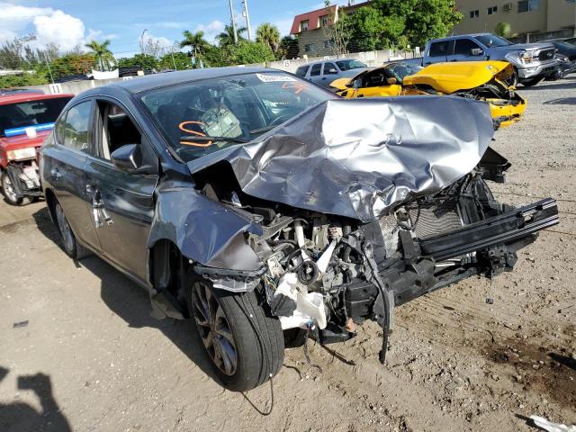 NISSAN SENTRA S 2018 with VIN 3N1AB7AP1JY233396 - Photo from auction