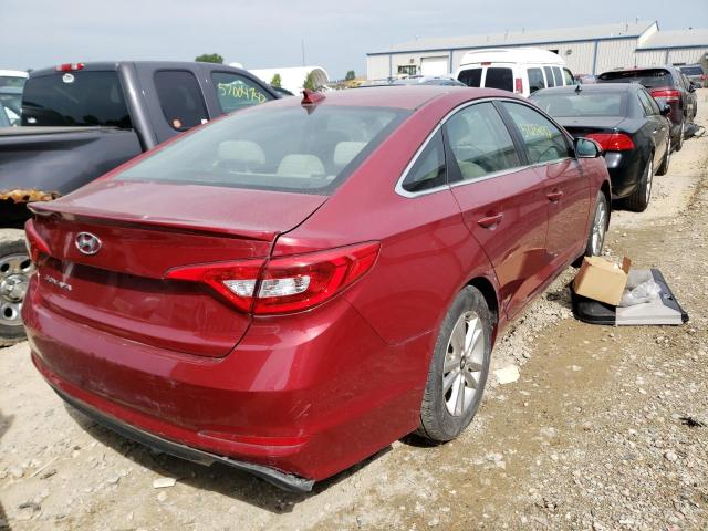 Photo 4 from auction – 2016 HYUNDAI SONATA SE with VIN 5NPE24AF5GH406010