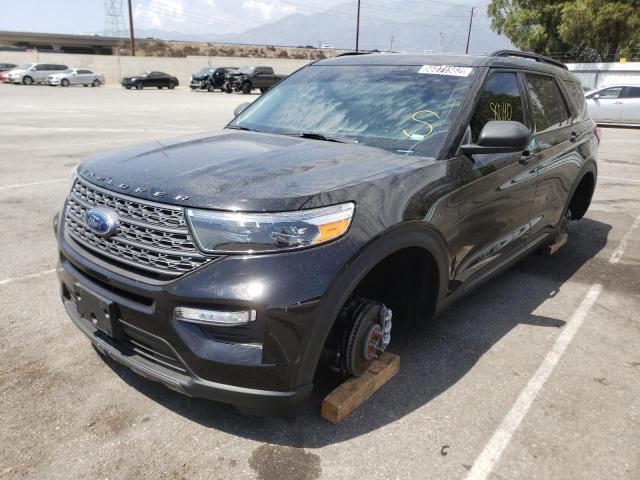 Photo 2 from auction – 2021 FORD EXPLORER X with VIN 1FMSK8DH8MGC07181