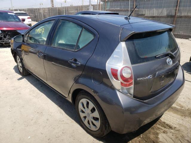 Photo 3 from auction – 2012 TOYOTA PRIUS C with VIN JTDKDTB3XC1521148
