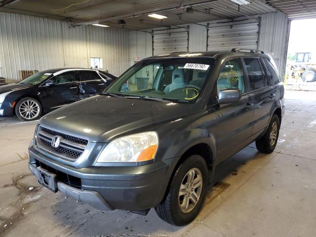 Photo 2 from auction – 2003 HONDA PILOT EX with VIN 2HKYF18453H552826