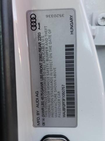 Photo 10 from auction – 2015 AUDI A3 PREMIUM with VIN WAUBFGFF3F1050757