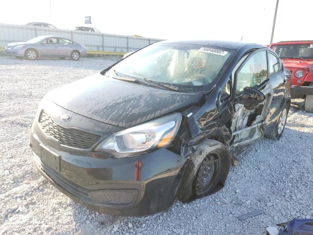 Photo 2 from auction – 2013 KIA RIO LX with VIN KNADM4A3XD6179878