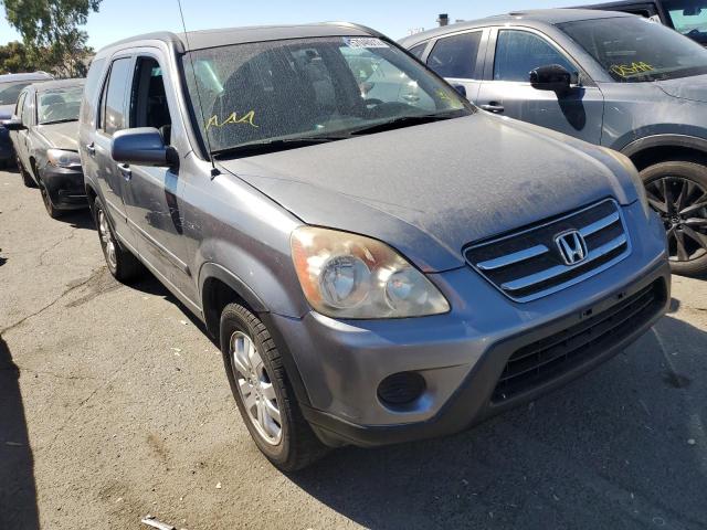 HONDA CR-V SE 2005 with VIN SHSRD78985U329165 - Photo from auction