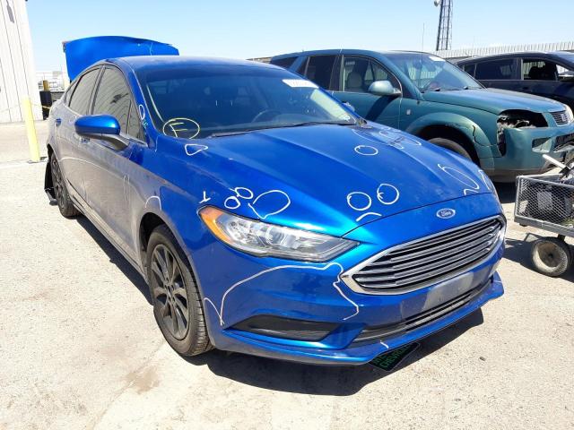 FORD FUSION SE 2017 with VIN 3FA6P0H73HR229801 - Photo from auction