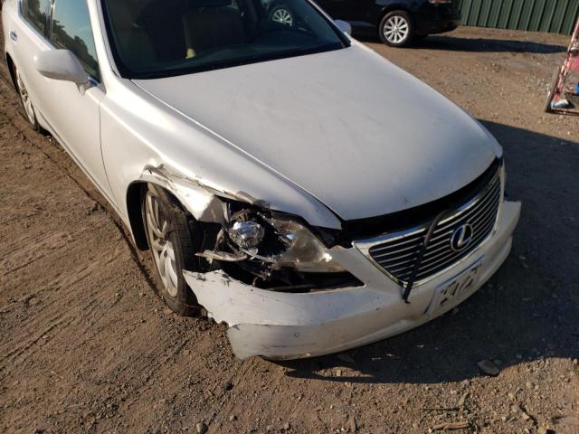 Photo 9 from auction – 2007 LEXUS LS 460 with VIN JTHBL46F875046870