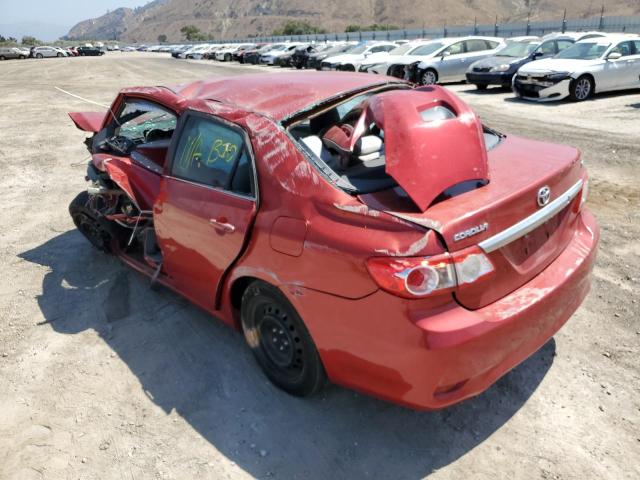 Photo 3 from auction – 2013 TOYOTA COROLLA BA with VIN 5YFBU4EE7DP169257