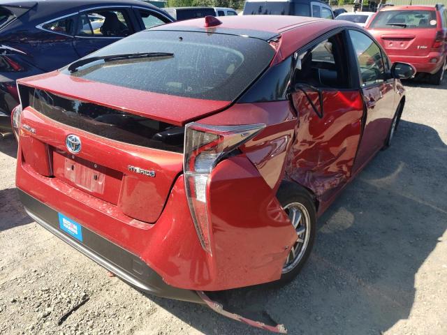 Photo 4 from auction – 2017 TOYOTA PRIUS with VIN JTDKBRFU6H3546460