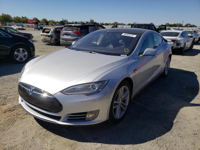 Photo 2 from auction – 2014 TESLA MODEL S with VIN 5YJSA1H19EFP60851