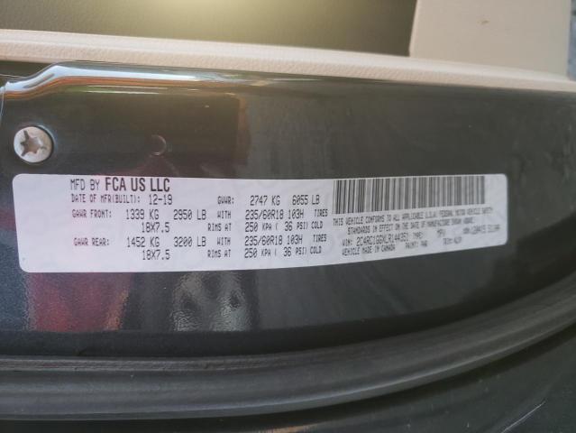Photo 10 from auction – 2020 CHRYSLER PACIFICA L with VIN 2C4RC1GGXLR144351