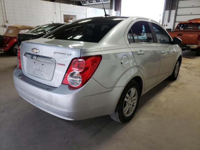 Photo 4 from auction – 2013 CHEVROLET SONIC LT with VIN 1G1JC5SB1D4190826