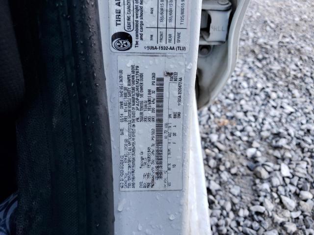 Photo 10 from auction – 2014 FORD FIESTA SE with VIN 3FADP4EJ6EM217679