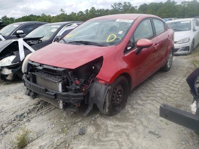 Photo 2 from auction – 2013 KIA RIO LX with VIN KNADM4A39D6299980