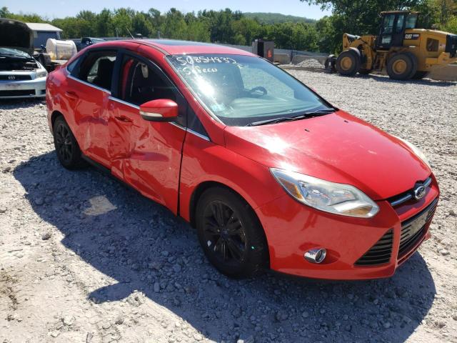 FORD FOCUS SEL 2012 with VIN 1FAHP3H28CL393695 - Photo from auction