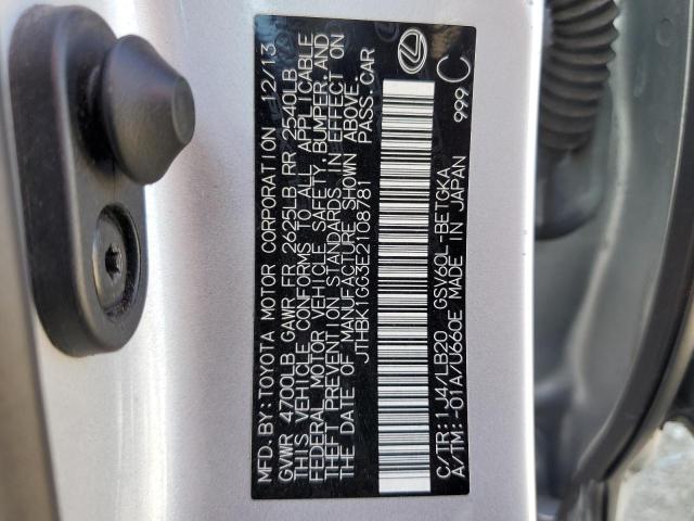 Foto 10 de la subasta – 2014 LEXUS ES 350 con VIN JTHBK1GG3E2108781