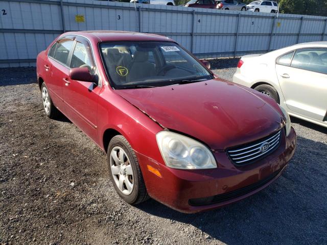 KIA OPTIMA LX 2008 with VIN KNAGE123185223298 - Photo from auction