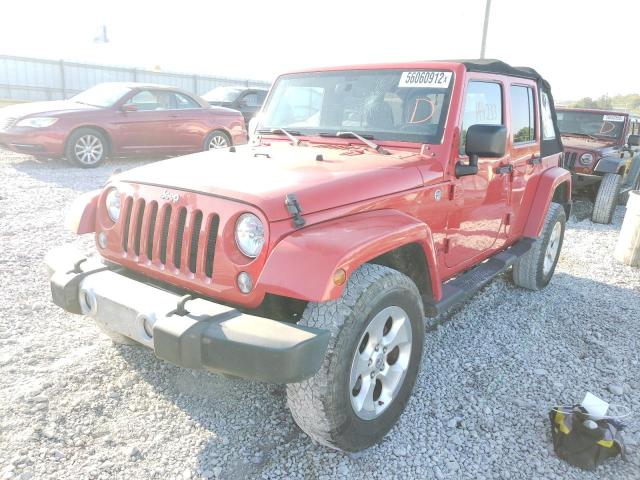 Photo 2 from auction – 2015 JEEP WRANGLER U with VIN 1C4BJWEGXFL539778