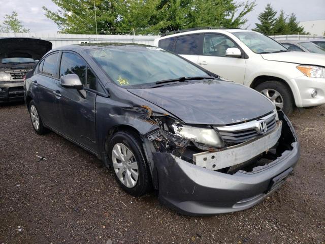 HONDA CIVIC LX 2012 with VIN 2HGFB2F40CH057780 - Photo from auction