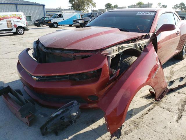 Photo 9 from auction – 2015 CHEVROLET CAMARO LS with VIN 2G1FB1E38F9149888