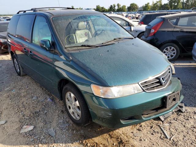 HONDA ODYSSEY EX 2002 with VIN 2HKRL18072H538841 - Photo from auction