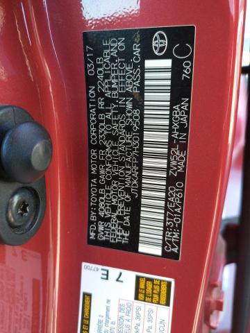 Photo 10 from auction – 2017 TOYOTA PRIUS PRIM with VIN JTDKARFP7H3019508