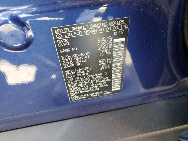 Photo 10 from auction – 2018 NISSAN ROGUE S with VIN KNMAT2MV8JP541268