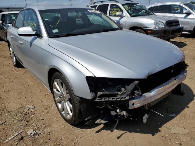 AUDI A4 PREMIUM 2013 with VIN WAUFFAFL0DN033828 - Photo from auction
