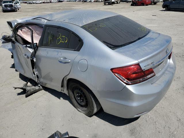 Photo 3 from auction – 2014 HONDA CIVIC LX with VIN 19XFB2F51EE205294