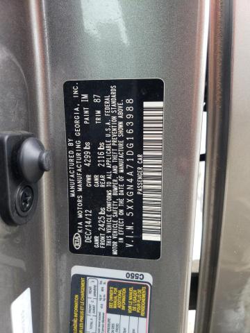 Photo 10 from auction – 2013 KIA OPTIMA EX with VIN 5XXGN4A71DG163988