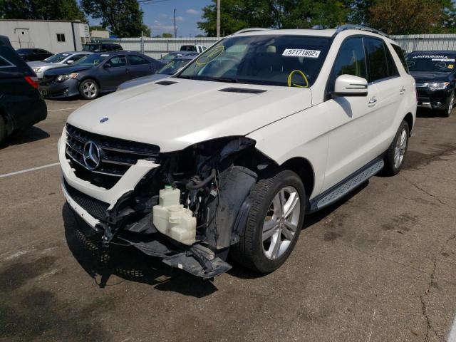 Photo 2 from auction – 2015 MERCEDES-BENZ ML 350 with VIN 4JGDA5JB4FA601650