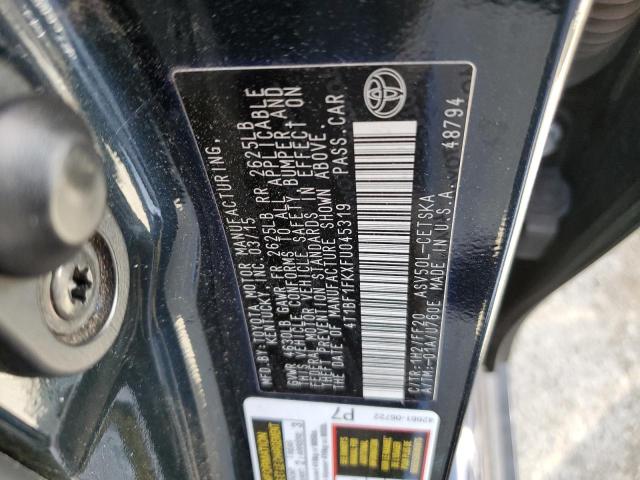 Photo 10 from auction – 2015 TOYOTA CAMRY LE with VIN 4T1BF1FKXFU045319