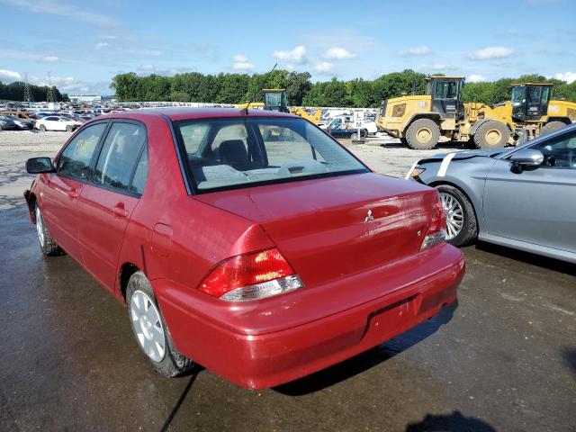 Photo 3 from auction – 2002 MITSUBISHI LANCER ES with VIN JA3AJ26E12U008442