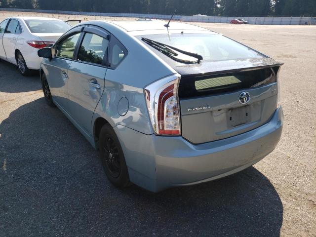 Photo 3 from auction – 2015 TOYOTA PRIUS with VIN JTDKN3DU1F1995805