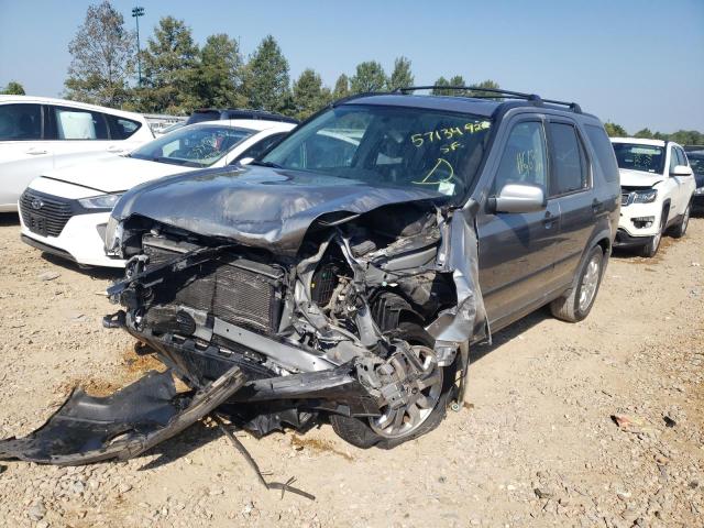 Photo 2 from auction – 2006 HONDA CR-V EX with VIN JHLRD78846C042163