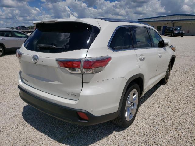 Photo 4 from auction – 2015 TOYOTA HIGHLANDER with VIN 5TDYKRFH2FS099778